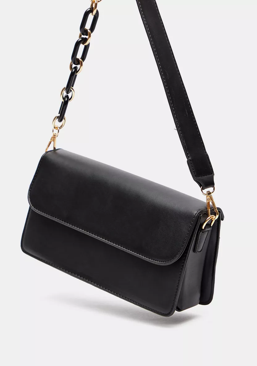 Apex Leather Shoulder Bags with Chain Strap Manufacturer in India